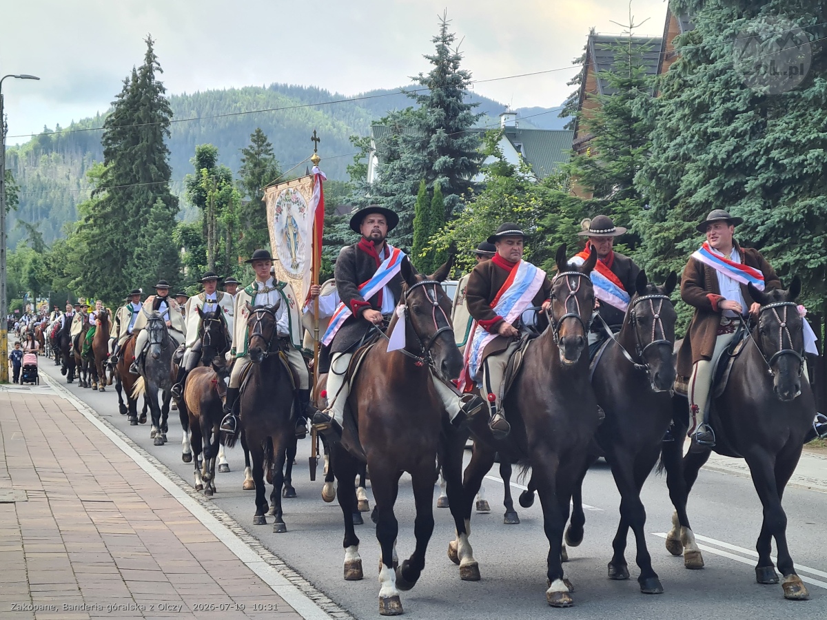 Zakopane, Banderia góralska z Olczy 2026-07-19 - ZoL.pl - Zakopane, Banderia góralska z Olczy 2026-07-19