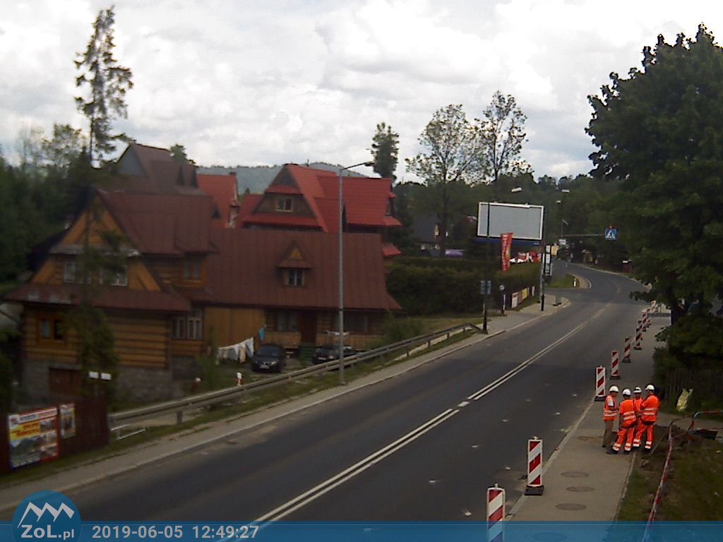 Zakopane Tatry kamera webcam - aktualny widok na Tatry